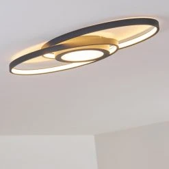 Hofstein Chunky Deckenleuchte LED Grau, 1-flammig -LED Leuchten Verkäufe 2022 chunky deckenleuchte h3311592 12