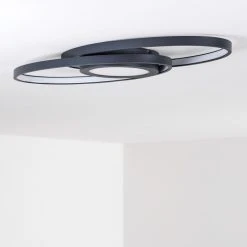 Hofstein Chunky Deckenleuchte LED Grau, 1-flammig -LED Leuchten Verkäufe 2022 chunky deckenleuchte h3311592 15