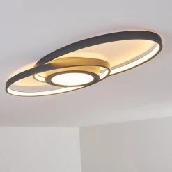 Hofstein Chunky Deckenleuchte LED Grau, 1-flammig -LED Leuchten Verkäufe 2022 chunky deckenleuchte h3311592 2