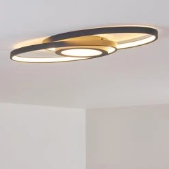 Hofstein Chunky Deckenleuchte LED Grau, 1-flammig -LED Leuchten Verkäufe 2022 chunky deckenleuchte h3311592 7