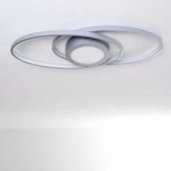 Hofstein Chunky Deckenleuchte LED Silber, 1-flammig -LED Leuchten Verkäufe 2022 chunky deckenleuchte h3311615 11