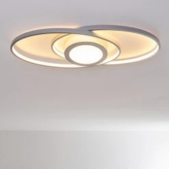 Hofstein Chunky Deckenleuchte LED Silber, 1-flammig -LED Leuchten Verkäufe 2022 chunky deckenleuchte h3311615 4