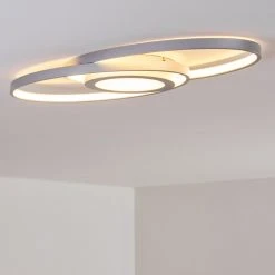 Hofstein Chunky Deckenleuchte LED Silber, 1-flammig -LED Leuchten Verkäufe 2022 chunky deckenleuchte h3311615 7