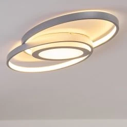 Hofstein Chunky Deckenleuchte LED Silber, 1-flammig -LED Leuchten Verkäufe 2022 chunky deckenleuchte h3311615 9