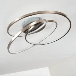 Hofstein Chute Deckenleuchte LED Nickel-Matt, 1-flammig -LED Leuchten Verkäufe 2022 chute deckenleuchte h3313497 12