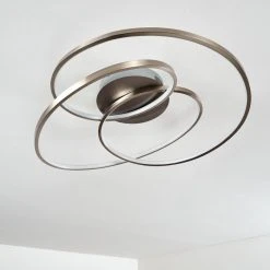 Hofstein Chute Deckenleuchte LED Nickel-Matt, 1-flammig -LED Leuchten Verkäufe 2022 chute deckenleuchte h3313497 15