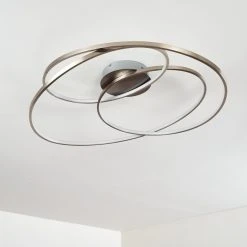 Hofstein Chute Deckenleuchte LED Nickel-Matt, 1-flammig -LED Leuchten Verkäufe 2022 chute deckenleuchte h3313534 13