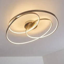 Hofstein Chute Deckenleuchte LED Nickel-Matt, 1-flammig -LED Leuchten Verkäufe 2022 chute deckenleuchte h3313534 5