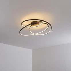 Hofstein Chute Deckenleuchte LED Schwarz, 1-flammig -LED Leuchten Verkäufe 2022 chute deckenleuchte h3313558 10 1