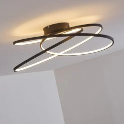 Hofstein Chute Deckenleuchte LED Schwarz, 1-flammig -LED Leuchten Verkäufe 2022 chute deckenleuchte h3313558 6 1