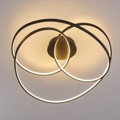 Hofstein Chute Deckenleuchte LED Schwarz, 1-flammig -LED Leuchten Verkäufe 2022 chute deckenleuchte h3313558 8 1