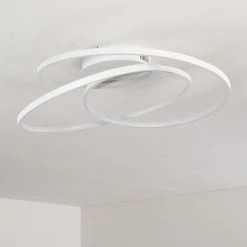 Hofstein Chute Deckenleuchte LED Wei&szlig;, 1-flammig -LED Leuchten Verkäufe 2022 chute deckenleuchte h3314135 14