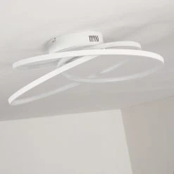 Hofstein Chute Deckenleuchte LED Wei&szlig;, 1-flammig -LED Leuchten Verkäufe 2022 chute deckenleuchte h3314135 18