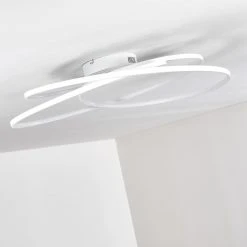 Hofstein Chute Deckenleuchte LED Wei&szlig;, 1-flammig -LED Leuchten Verkäufe 2022 chute deckenleuchte h3314159 17