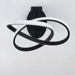 Hofstein Cochato Deckenleuchte LED Schwarz, Wei&szlig;, 2-flammig -LED Leuchten Verkäufe 2022 cochato deckenleuchte h3374689 5