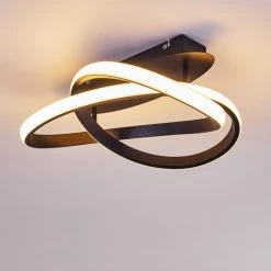 Hofstein Cochato Deckenleuchte LED Schwarz, Wei&szlig;, 2-flammig -LED Leuchten Verkäufe 2022 cochato deckenleuchte h3374689 9