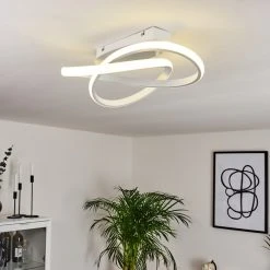 Hofstein Cochato Deckenleuchte LED Weiß, 1-flammig 16 Hofstein Cochato Deckenleuchte LED Weiß, 1-flammig -LED Leuchten Verkäufe 2022 cochato deckenleuchte h3418703 6