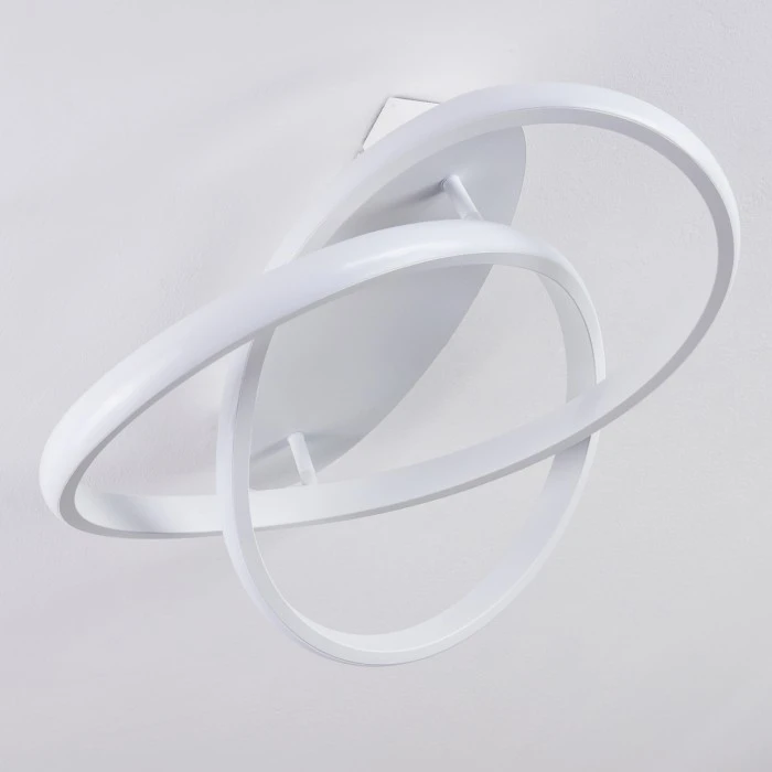 Hofstein Cochato Deckenleuchte LED Weiß, 1-flammig 8 Hofstein Cochato Deckenleuchte LED Weiß, 1-flammig – Bild 8