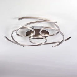 Hofstein Cojcam Deckenleuchte LED Nickel-Matt, 3-flammig -LED Leuchten Verkäufe 2022 cojcam deckenleuchte h3383902 7