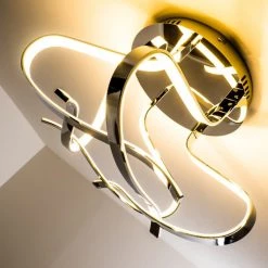 Hofstein Colle Deckenleuchte LED Chrom, 1-flammig -LED Leuchten Verkäufe 2022 colle deckenleuchte h167404 10