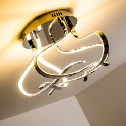 Hofstein Colle Deckenleuchte LED Chrom, 1-flammig -LED Leuchten Verkäufe 2022 colle deckenleuchte h167404 11