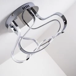 Hofstein Colle Deckenleuchte LED Chrom, 1-flammig -LED Leuchten Verkäufe 2022 colle deckenleuchte h167404 6