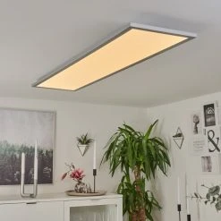 Hofstein Colminy Deckenpanel LED Silber, 1-flammig -LED Leuchten Verkäufe 2022 colminy deckenpanel h3446379 5