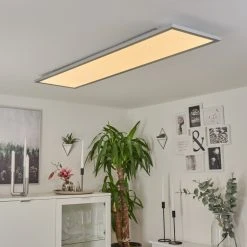 Hofstein Colminy Deckenpanel LED Silber, 1-flammig -LED Leuchten Verkäufe 2022 colminy deckenpanel h3446379 6