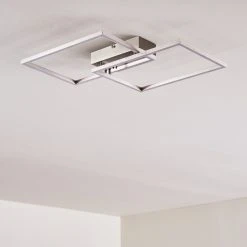 Hofstein Colombero Deckenleuchte LED Silber, 2-flammig, Fernbedienung -LED Leuchten Verkäufe 2022 colombero deckenleuchte h3167649 do2 15