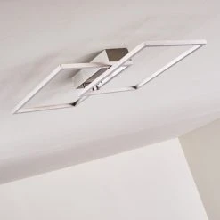 Hofstein Colombero Deckenleuchte LED Silber, 2-flammig, Fernbedienung -LED Leuchten Verkäufe 2022 colombero deckenleuchte h3167649 do2 3