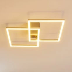 Hofstein Colombero Deckenleuchte LED Silber, 2-flammig, Fernbedienung -LED Leuchten Verkäufe 2022 colombero deckenleuchte h3167649 do2 8