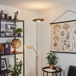 Hofstein Confluencia Deckenfluter LED Messing, 2-flammig -LED Leuchten Verkäufe 2022 confluencia deckenfluter h3590232 10