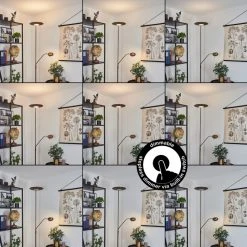 Hofstein Confluencia Deckenfluter LED Bronze, 2-flammig -LED Leuchten Verkäufe 2022 confluencia deckenfluter h3590294 2