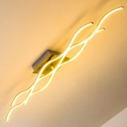 Hofstein Coquitlam Deckenleuchte LED Nickel-Matt, 1-flammig -LED Leuchten Verkäufe 2022 coquitlam deckenleuchte h3008287 10