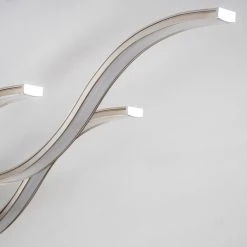 Hofstein Coquitlam Deckenleuchte LED Nickel-Matt, 1-flammig -LED Leuchten Verkäufe 2022 coquitlam deckenleuchte h3008287 17