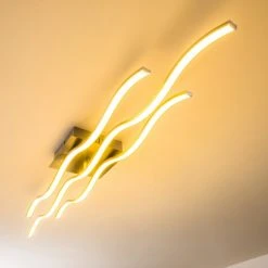 Hofstein Coquitlam Deckenleuchte LED Nickel-Matt, 1-flammig -LED Leuchten Verkäufe 2022 coquitlam deckenleuchte h3008287 8