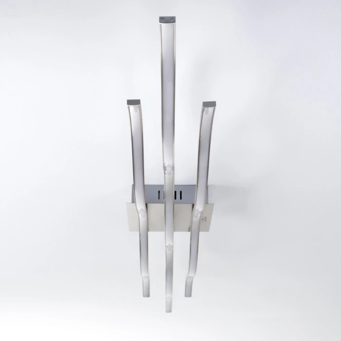 Hofstein Coquitlam Deckenleuchte LED Edelstahl, 3-flammig 15 Hofstein Coquitlam Deckenleuchte LED Edelstahl, 3-flammig – Bild 15