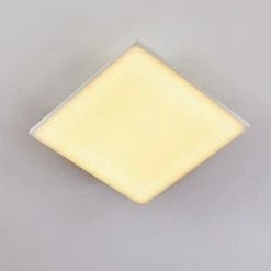 Hofstein Cor LED Panel Wei&szlig;, 1-flammig, Fernbedienung -LED Leuchten Verkäufe 2022 cor led panel h3383421 11