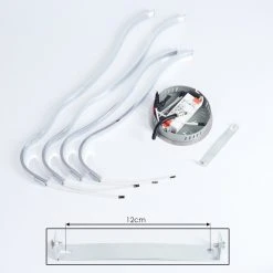 Hofstein Corato Deckenleuchte LED Chrom, 1-flammig -LED Leuchten Verkäufe 2022 corato deckenleuchte h167985 4