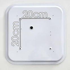 Hofstein Corinth Deckenpanel LED Silber, 1-flammig, Fernbedienung -LED Leuchten Verkäufe 2022 corinth deckenpanel h3333389 10