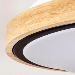 Hofstein Corinto Deckenleuchte LED Schwarz, Naturfarben, 1-flammig -LED Leuchten Verkäufe 2022 corinto deckenleuchte h3459393 2