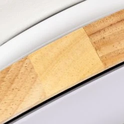 Hofstein Corinto Deckenleuchte LED Schwarz, Naturfarben, 1-flammig -LED Leuchten Verkäufe 2022 corinto deckenleuchte h3459508 5