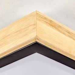 Hofstein Corinto Deckenpanel LED Schwarz, Naturfarben, 1-flammig -LED Leuchten Verkäufe 2022 corinto deckenpanel h3570579 2