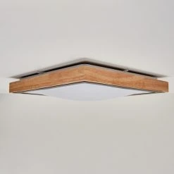 Hofstein Corinto Deckenpanel LED Schwarz, Naturfarben, 1-flammig -LED Leuchten Verkäufe 2022 corinto deckenpanel h3570579 7