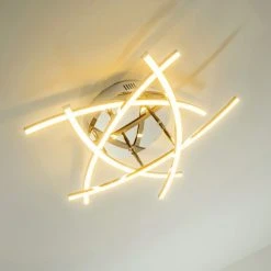 Hofstein Cormack Deckenleuchte LED Chrom, 5-flammig -LED Leuchten Verkäufe 2022 cormack deckenleuchte h3008492 10