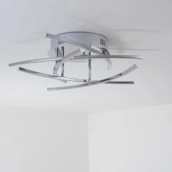 Hofstein Cormack Deckenleuchte LED Chrom, 5-flammig -LED Leuchten Verkäufe 2022 cormack deckenleuchte h3008492 3