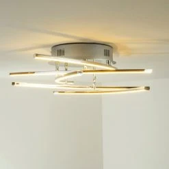 Hofstein Cormack Deckenleuchte LED Chrom, 5-flammig -LED Leuchten Verkäufe 2022 cormack deckenleuchte h3008492 4