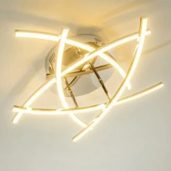 Hofstein Cormack Deckenleuchte LED Chrom, 5-flammig -LED Leuchten Verkäufe 2022 cormack deckenleuchte h3008492 5