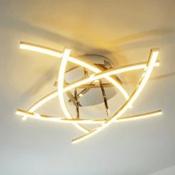 Hofstein Cormack Deckenleuchte LED Chrom, 5-flammig -LED Leuchten Verkäufe 2022 cormack deckenleuchte h3008492 8