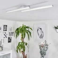 Hofstein Correas Deckenleuchte LED Aluminium, 2-flammig -LED Leuchten Verkäufe 2022 correas deckenleuchte h3459270 6